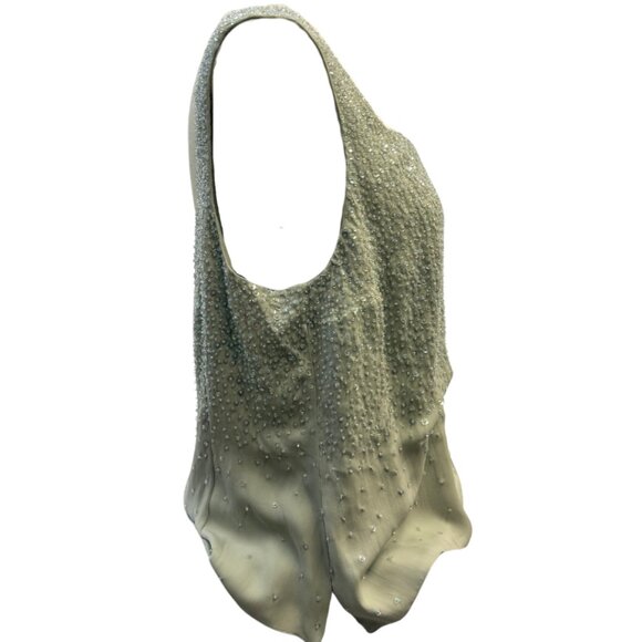 Anna Klein Embellished Tank Top - Picture 3 of 7